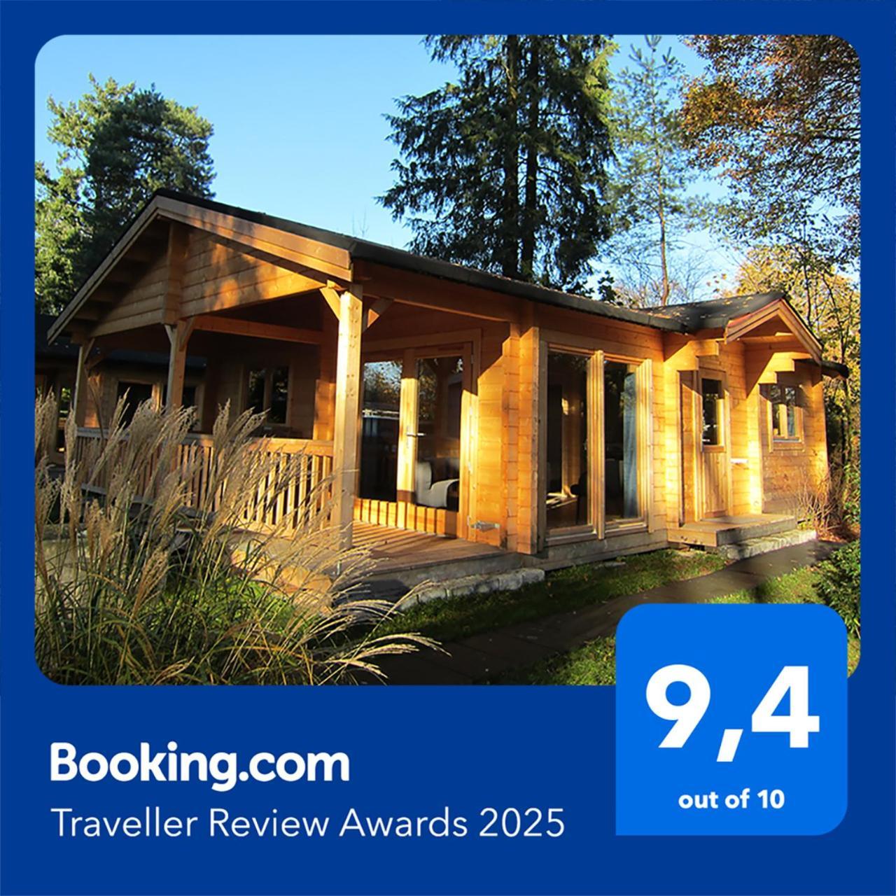 Hderh - Eco Lodge Op Vakantiepark De Ijsvogel, Zwembaden, Kids Fun, Natuur En Rust 부투이젠 외부 사진